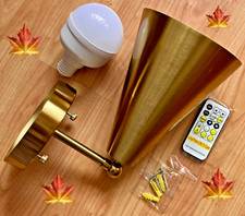 NO WIRING REQUIRED⭐BATTERY POWERED WALL LIGHT⭐USB LITHIUM CHARGING 200 HOUR BULB