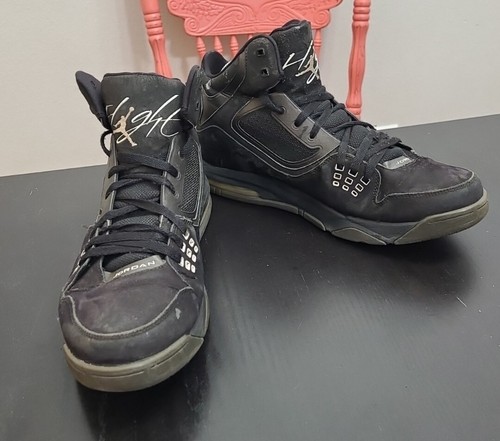 Jordan Flight 23 RST Mid Black White Men's size 12 Nike Flights 512234-010