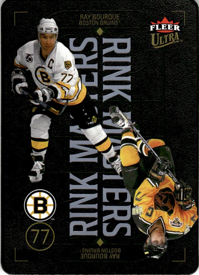 Ray Bourque 2021-22 Fleer Ultra Hockey #19 OF 30 RINK MASTERS