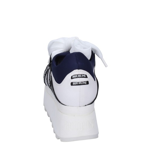 Chaussures femme RUCOLINE 35 EU baskets bleu textile blanc soutien-gorge 374-35 - Photo 2 sur 5