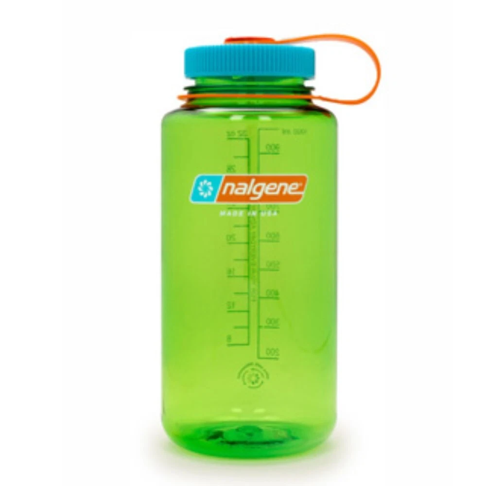 Bottiglia Quadrata Nalgene A Bocca Larga, HDPE, Resistente E A Tenuta Stagna, Per Liquidi E Solidi