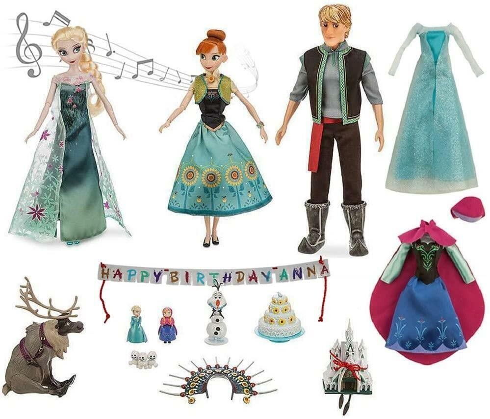 【希少】未開封 Disney Frozen II Deluxe Doll Set DISNEY FROZEN 2 ELSA AND ANNA EXCLUSIVE DELUXE DOLL SET NIB