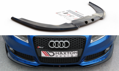 Cup Spoilerlippe SCHWARZ Für Audi RS4 B7 8E Spoilerschwert