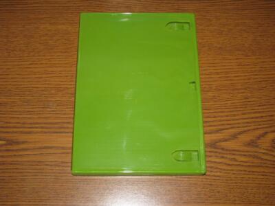 One Green DVD Movie/XBox Game Case - 14mm - Free Shipping - Bulk Discounts