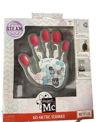 STEM Kit New Project MC 2 Squared Bio-Metric Hand Scanner High Tech Security