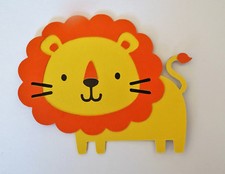 Cute Lion Die Cut Paper Piecing Scrapbook Embellishment