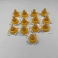 LOT of 13 SIMILAC Infant SLOW FLOW Nipple and Ring NEW!