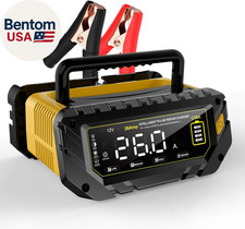 26-Amp Smart Battery Charger Lithium Lifepo4  Lead-Acid   6V/12V/24V Automatic