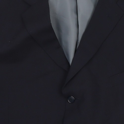 Marks and Spencer Men's Blue Blazer, 48R, Formal - Picture 5 of 12