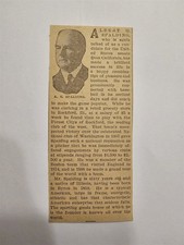 Al Albert Spalding 1910 Baseball Article