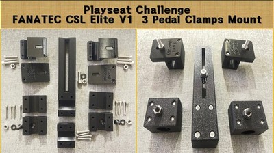 Playseat Challenge Fantec CSL Elite 3-Pedal oder CSL Elite V2 Pedal...