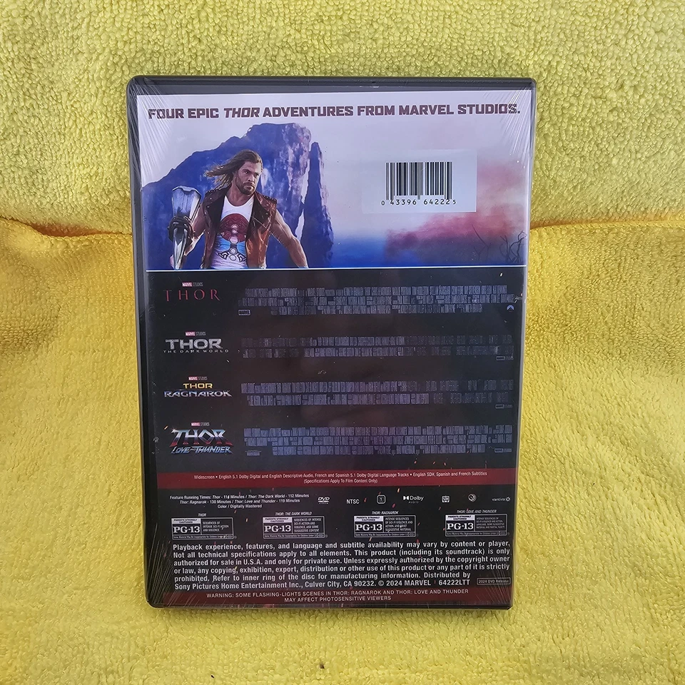 Thor: 4 Movie Collection *New - fast shipping* - Image 2 of 2