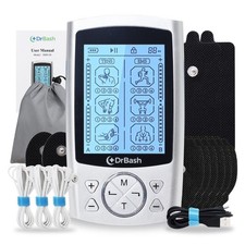 Maquina De TENS Electrodos Para Terapia Muscular Espalda Masaje Aliviar El Dolor