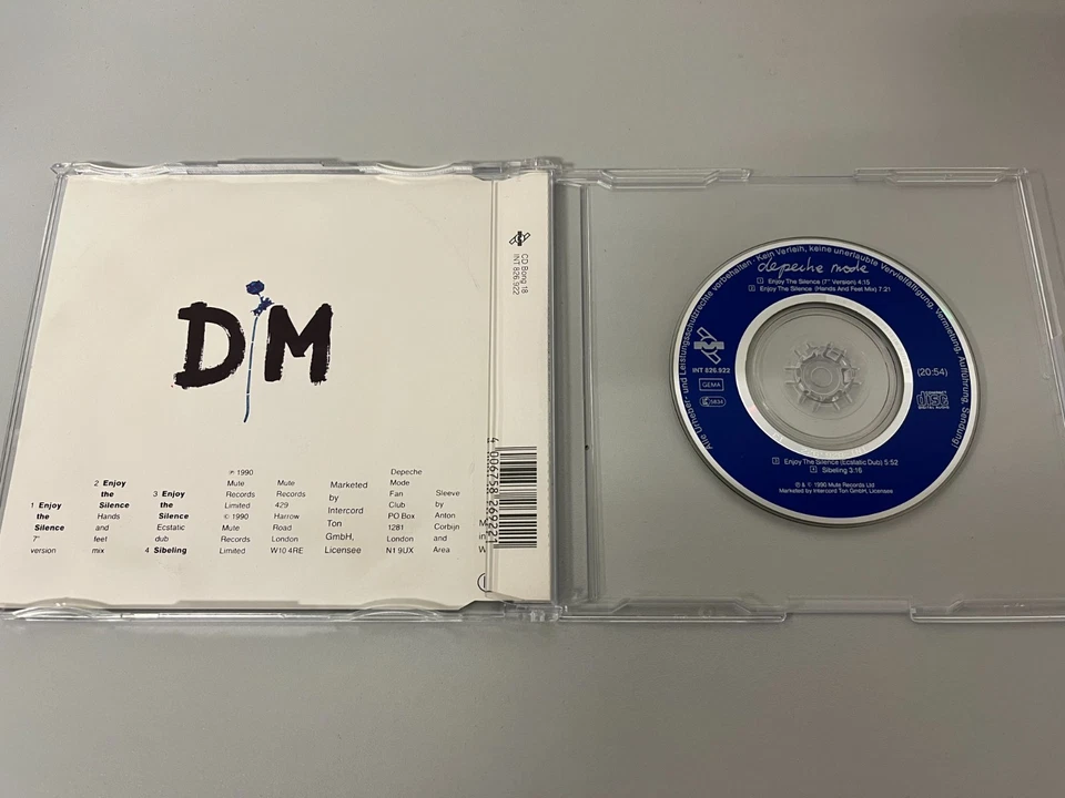 Depeche Mode – Enjoy The Silence - 3" Mini CD Single © 1990 - Bild 2 von 2
