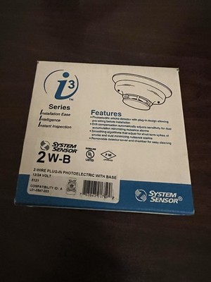 System Sensor 2 W-B
