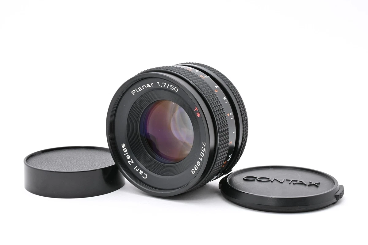 ZEISS Planar T* Camera Lenses 50mm Focal f/1.7 Maximum Aperture
