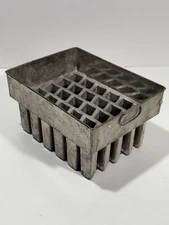 Vintage Metal Popsicle Ice Cream Mold 30 Slots
