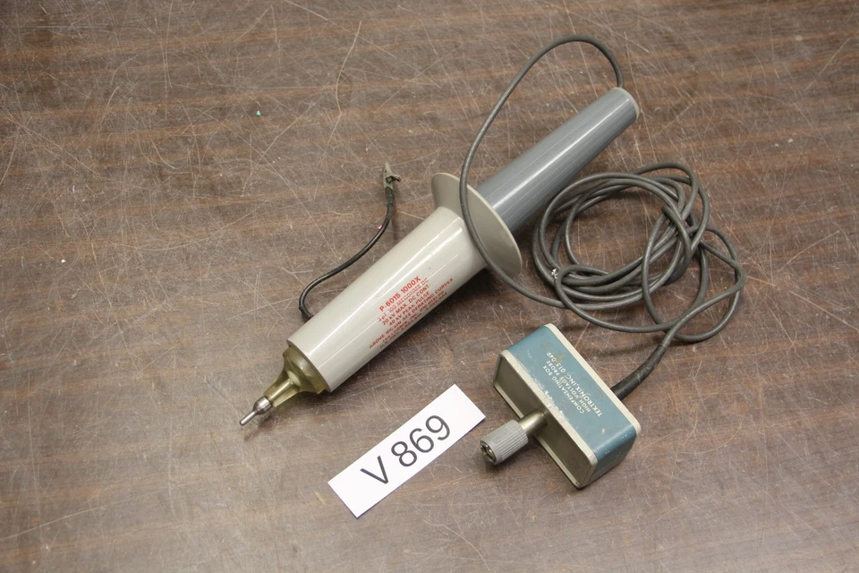 TEKTRONIX P6015 HIGH VOLTAGE 20KV & 40KV PEAK PULSE PROBE 1000x - 75KHz # V869 - Photo 1/1
