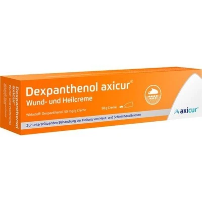 AXICORP PHARMA GMBH DEXPANTHENOL axicur Wund- und Heilcreme 50 mg/g 50 g PZN 16667195