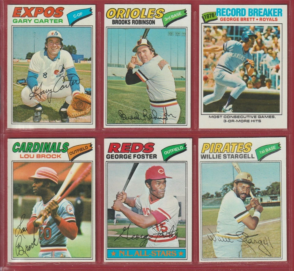 Juego completo de béisbol 1977 Topps (660) - Andre Dawson novato - 631🔥⚾🔥 Foto 4 de 4