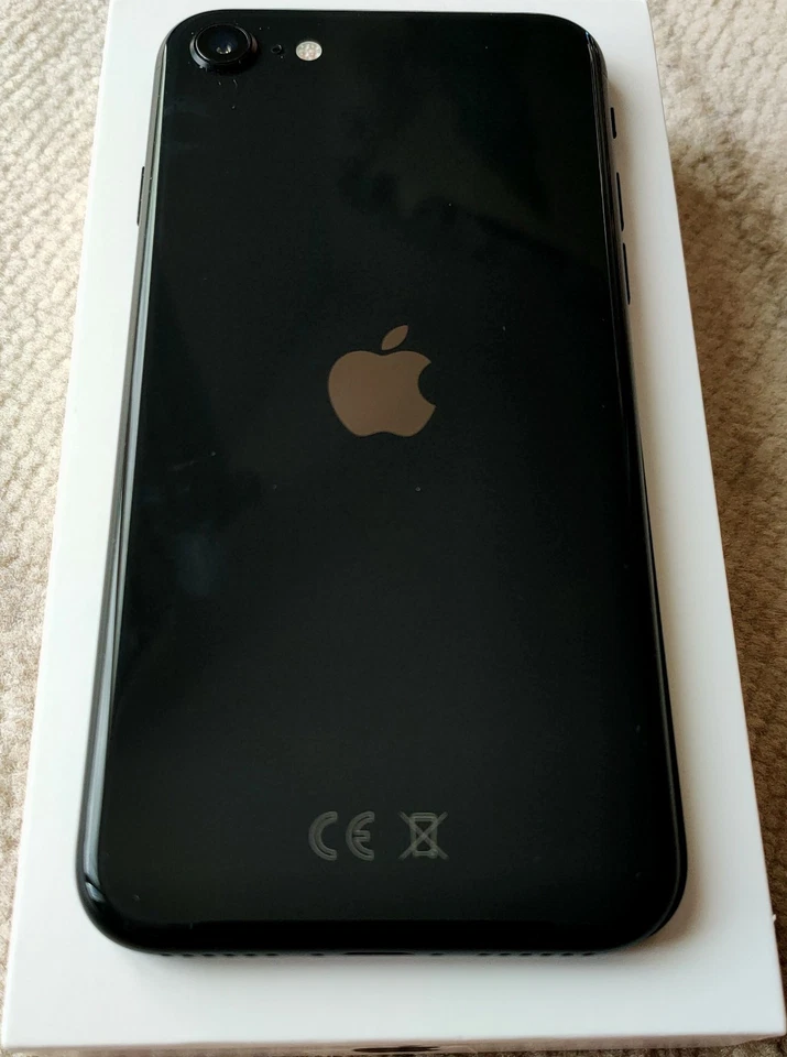 Apple iPhone SE (2ème Gen) - 64 Go - Noir - Bon État (Désimlocké) - Photo 3/4