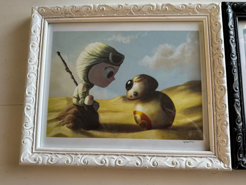 Impresiones enmarcadas de Star Wars: Force Awakens por Jeff Victor / Wondercon 2015 Foto 2 de 4