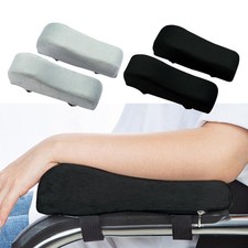 2x Universal Arm Pads Washable Arm Rest for Office Chair Gaming Chair Rocking