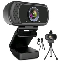 1080P Webcam Live Streaming Web Camera Microphone Video Game PC Desktop Laptop