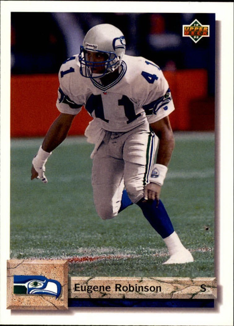 1992 Upper Deck Football Card #335 Eugene Robinson