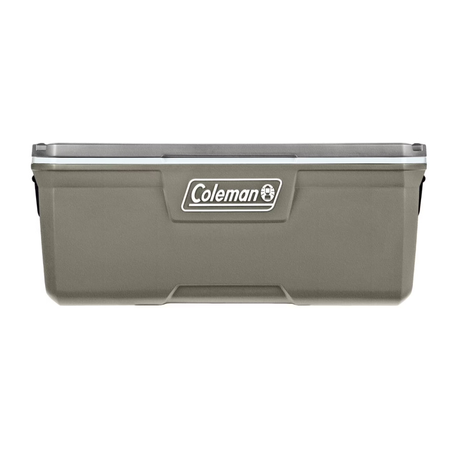 Coleman 316 Series 120QT Hard Chest Cooler, Silver Ash