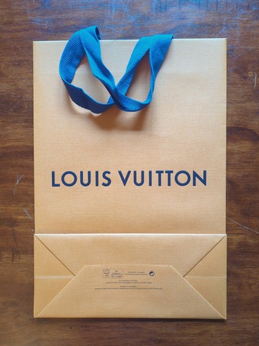 Authentische große Louis Vuitton LV leere Einkaufstasche Geschenktasche (14" x 10" x 4") - Bild 4 von 4