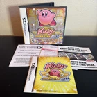 Empty Case 2008 Nintendo DS Kirby Superstar Ultra w/ Manual Inserts NO GAME