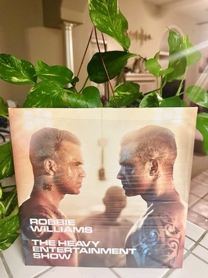 Robbie Williams Heavy Entertainment Show 2LP UK 2016 BRAND NEW SEALED! Deluxe LP