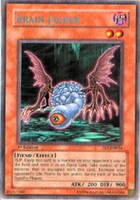 Brain Jacker - FET-EN034 - Rare - 1st Edition - Damaged