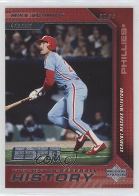 2005 Upper Deck ESPN This Day in Baseball History Mike Schmidt #BH-21 HOF fv6