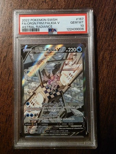 PSA 10 Origin Forme Palkia V 167/189 Astral Radiance Alt Art Pokemon
