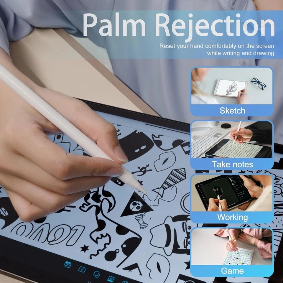 For Apple Pencil Stylus Pen 2nd Generation for iPad/iPad Air/iPad Pro/iPad mini - image 4 of 4