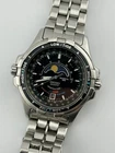 Extremely RARE WORKING Vintage Seiko Sports 150 Tide Master Moon Phase Quartz