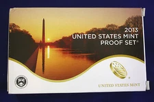2013 Proof Set. 3 sets in 1. Proof Set, .25 set & $1 set. Clad 14 Coins total.