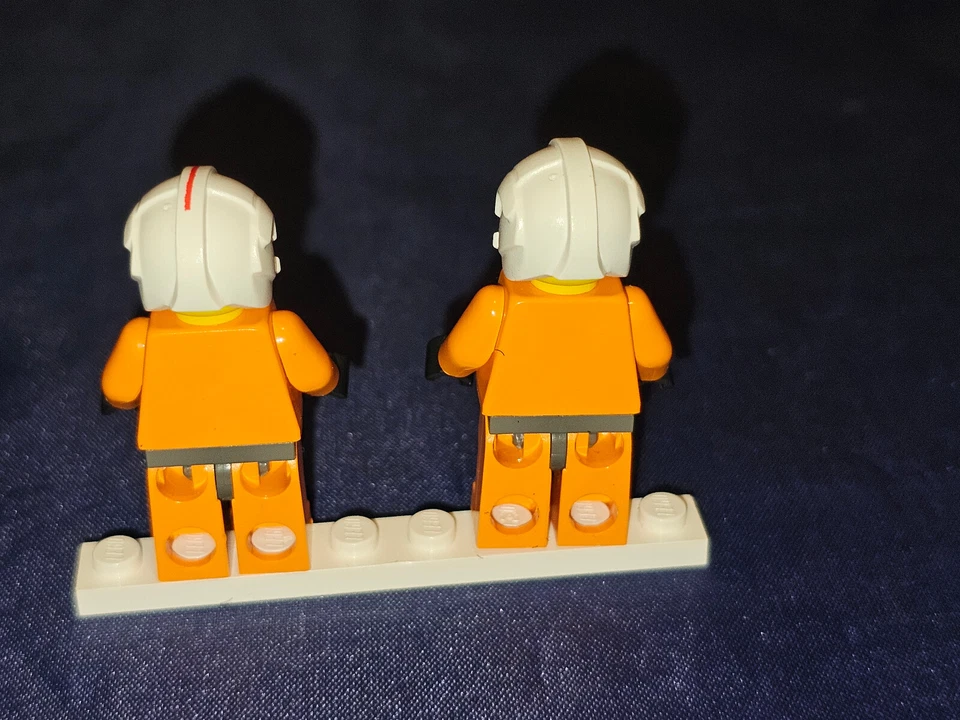 Lego Star Wars lote de minifiguras piloto rebelde dak luke set par minifigura disney Foto 3 de 4