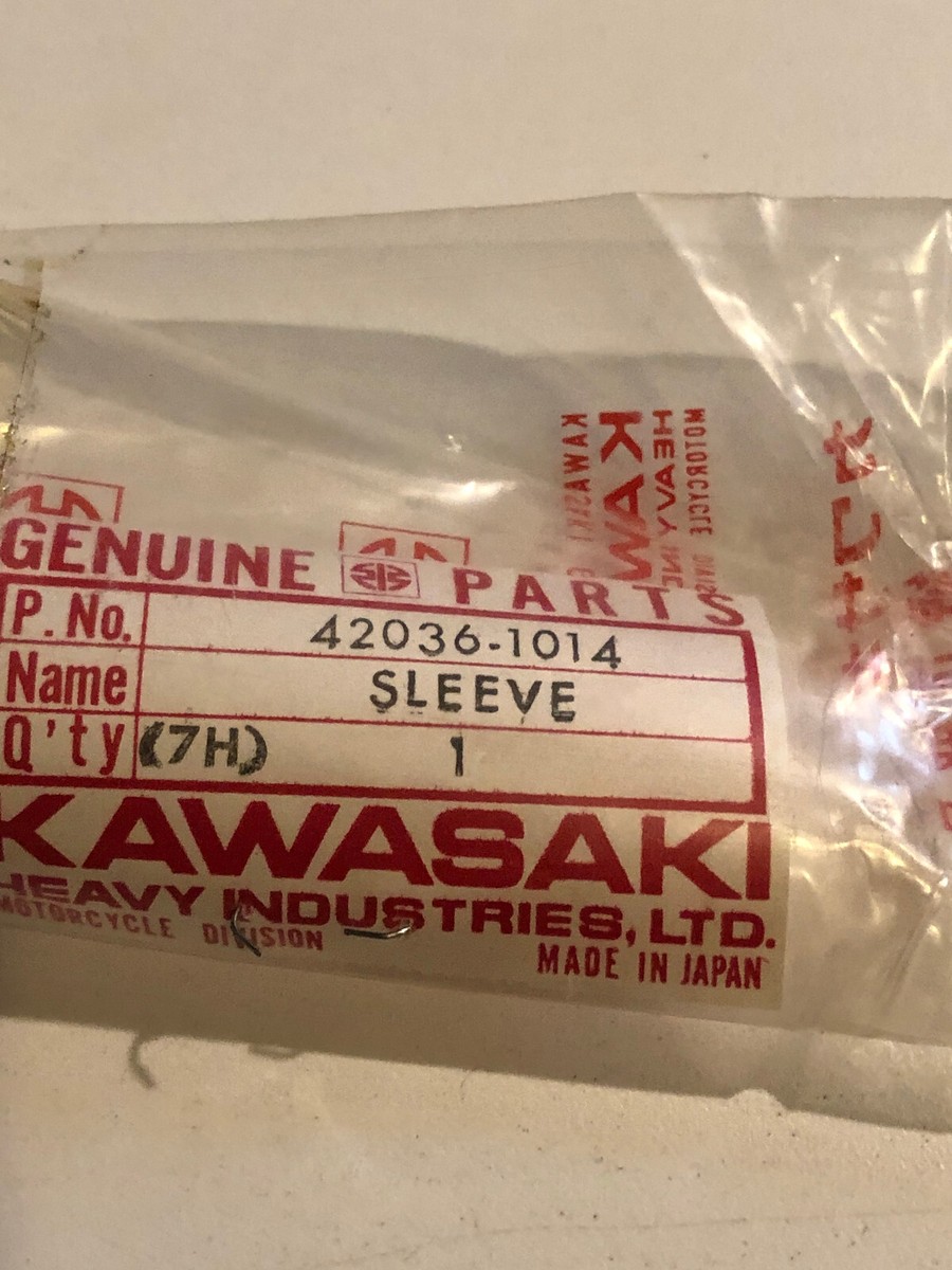 NOS OEM Genuine Kawasaki Motorcycle Sleeve, Swing Arm P/N
