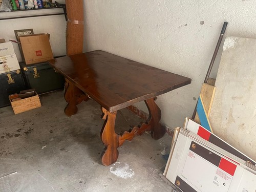 Antico tavolo in stile fratino - Foto 2 di 4
