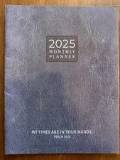 2025 Monthly PLANNER - Navigators - Relgious, Inspirational, Scripture Quotes