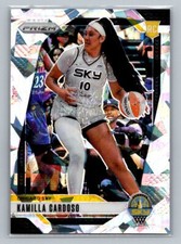 Kamilla Cardoso 2024 Panini Prizm WNBA #93 RC Rookie Cracked Ice Prizm