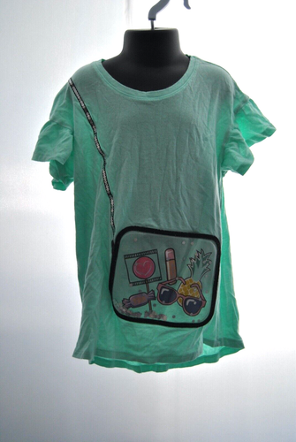 Girls' Shirt by Wonder Nation Size 7/8 Teel in Color - Picture 15 of 24