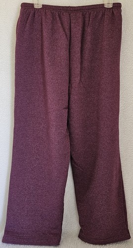 Hanes Her Way Womens Sweatpants Pants Size XL X Large Purple - Picture 12 of 24