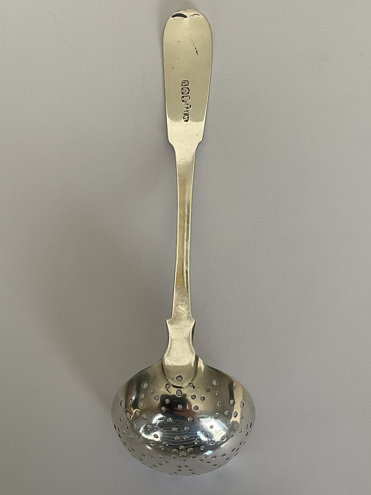 Lovely Scottish Georgian Solid Silver Sugar Ladle by William Peat Edinburgh 1827