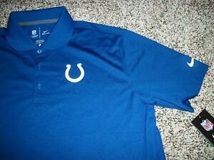 NWT Mens Nike Dri-Fit Polo Shirt Blue 