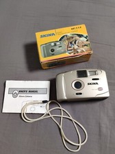 TESTED Vintage SKINA BF-112 film camera LOMOgraphy 35mm Point Shoot japan