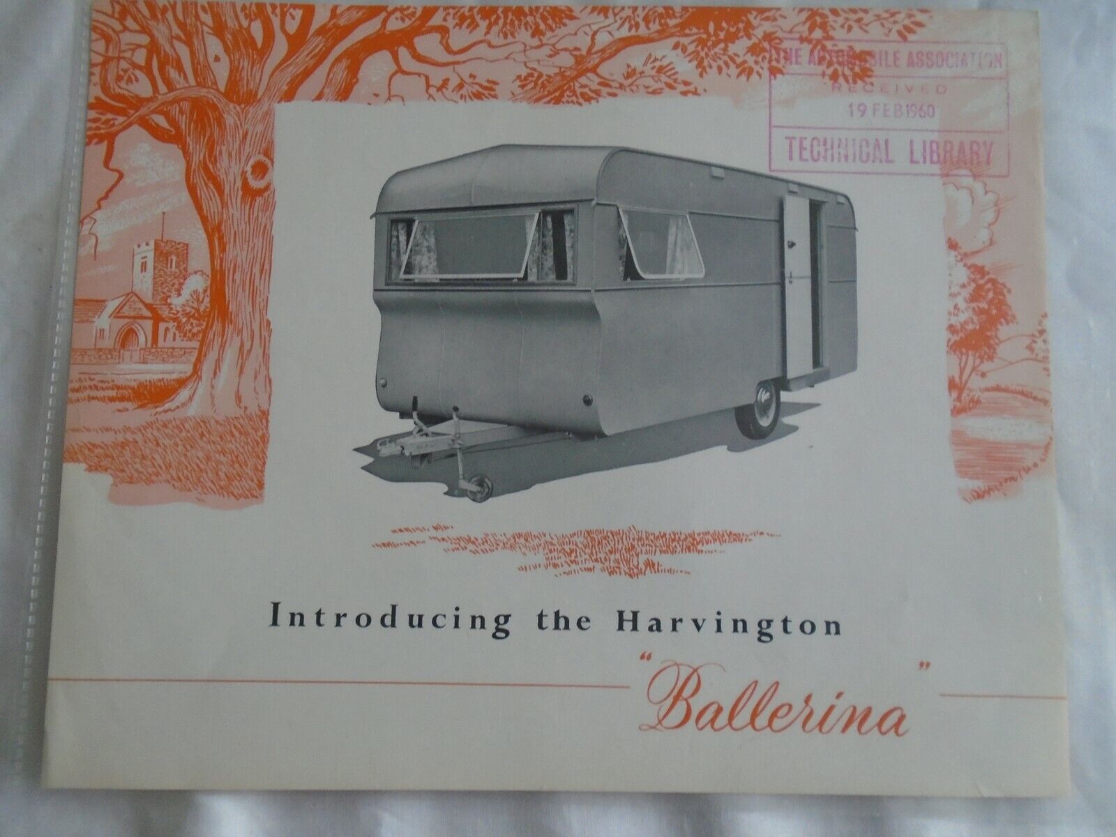Harvington Ballerina Caravan brochure 1960